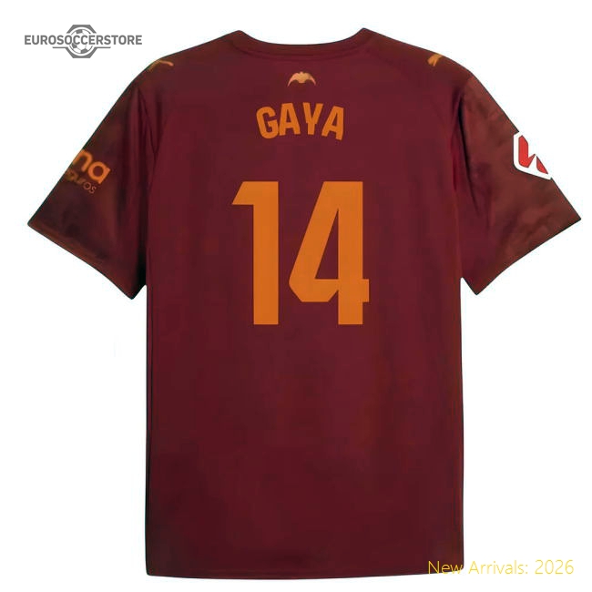 Match-Day 2025-2026 Valencia Away Shirt (Kids) (Gaya 14)