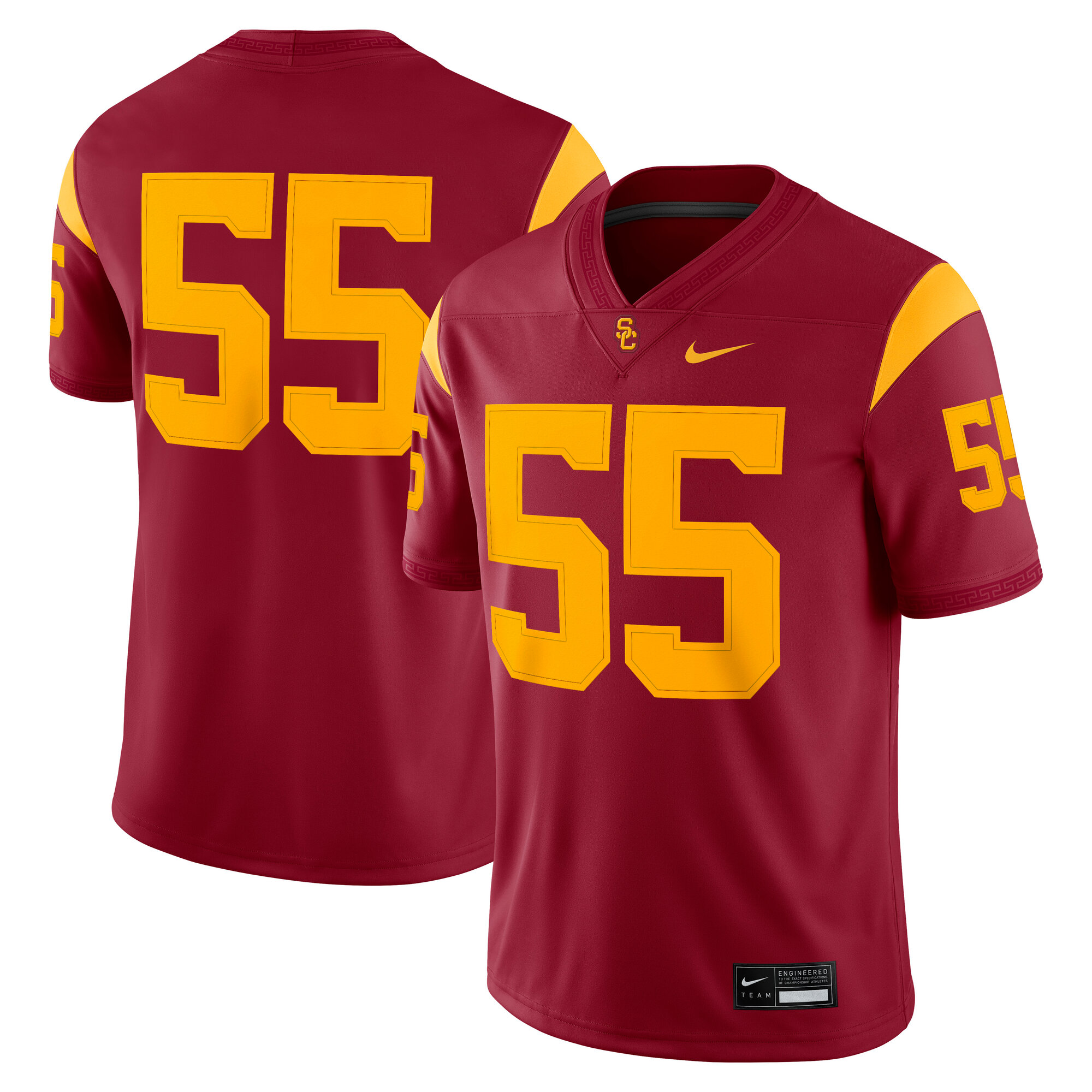 [NJP] USC Trojans Home Game Jersey - Cardinal