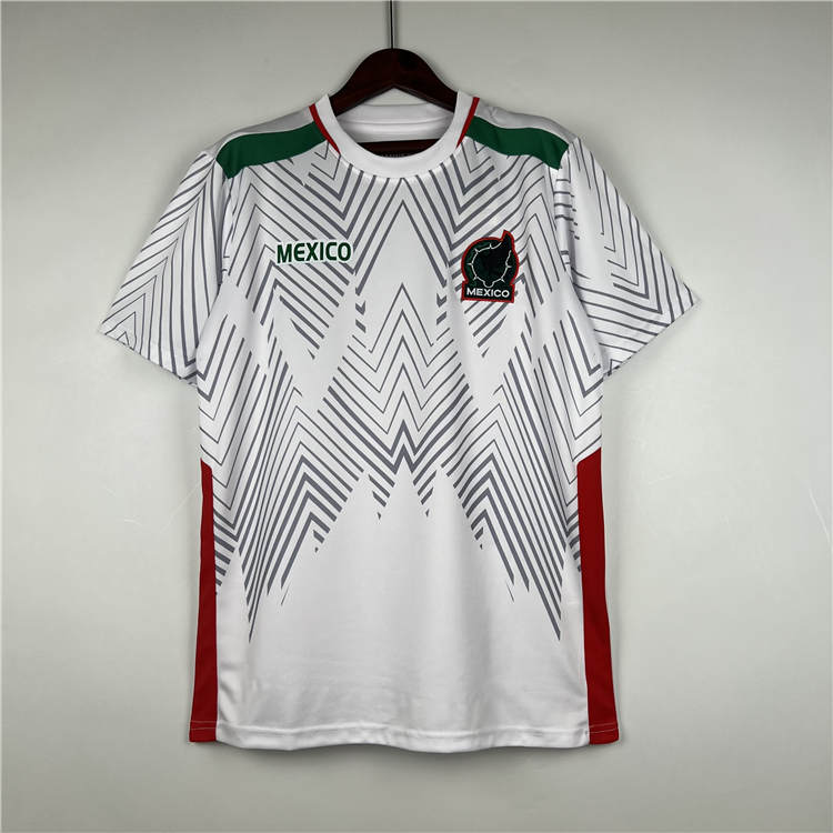 2023 MEXICO WHITE SOCCER JERSEY FOOTBALL SHIRT - Official Replica 6323
