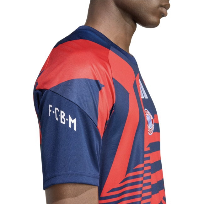 [LLS] 2026-2027 Bayern Munich Pre-Match Shirt (Night Indigo) (Saibari 34)