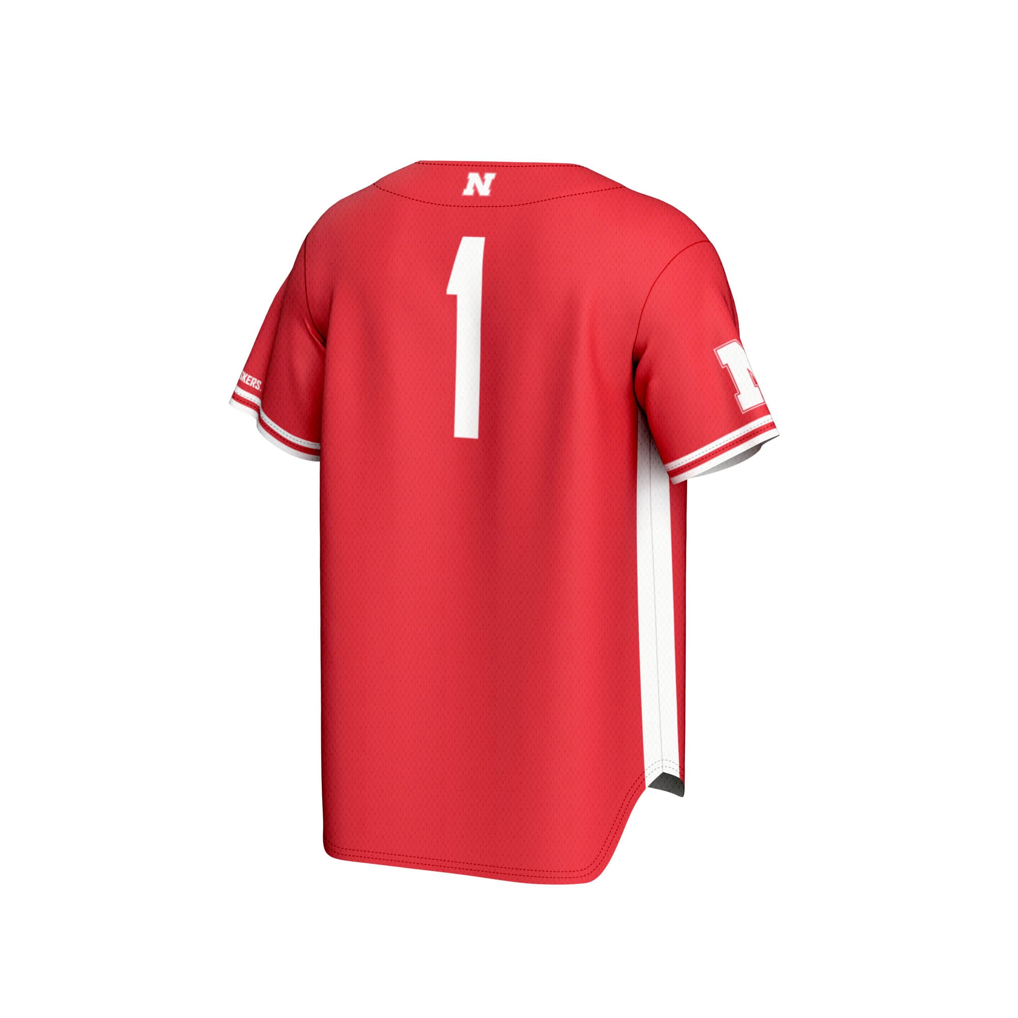 [NJP] Nebraska Huskers GameDay Greats Youth Lightweight Baseball Jersey - Scarlet