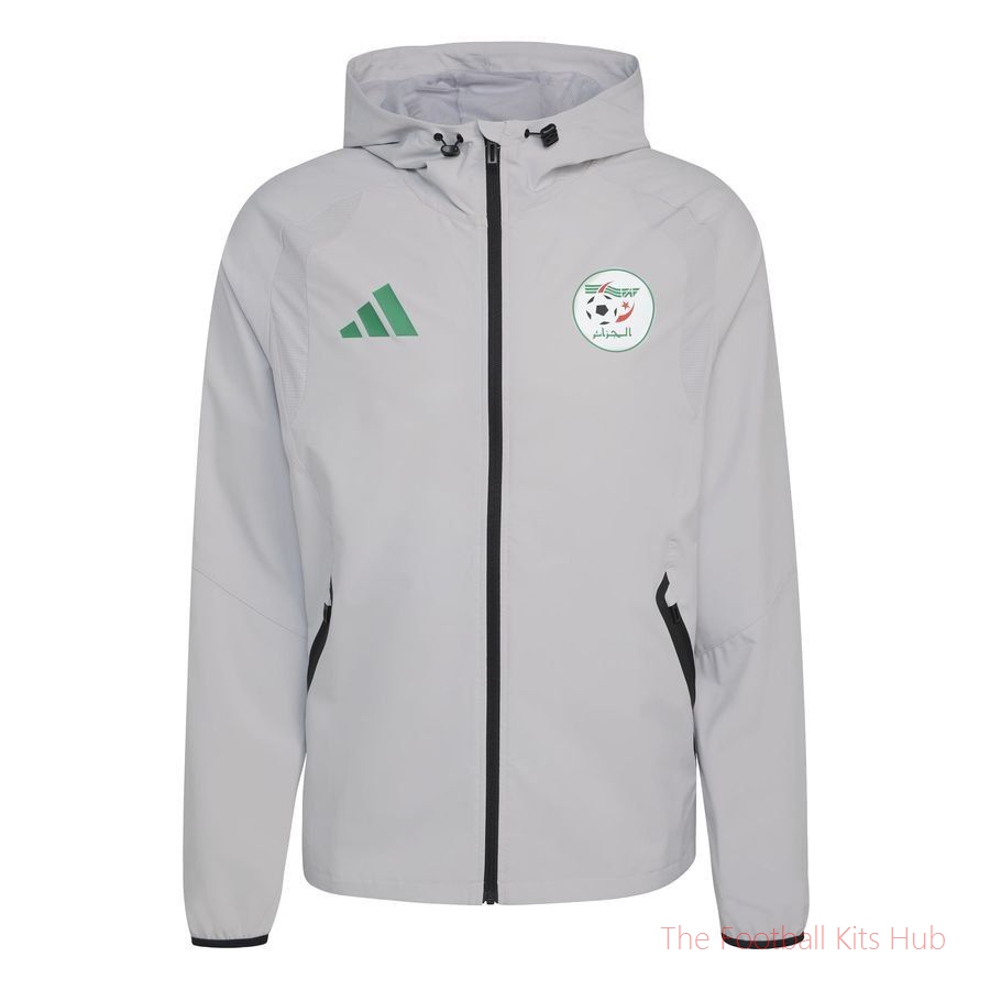 Algeria Windbreaker Tiro Tech FZ - Light Grey