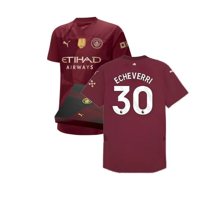 Man City Starting XI Pro Level Third Player Jersey