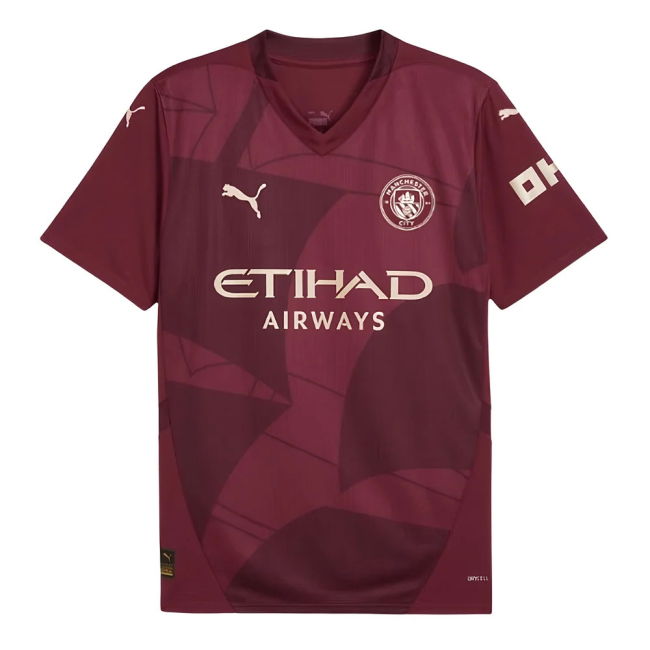 Man City Third Football Jersey 2024-20 Savinho 26 M S