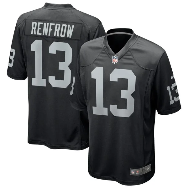 None Game NFL Jersey - Black | Authentic Football Apparel | NFL Footba