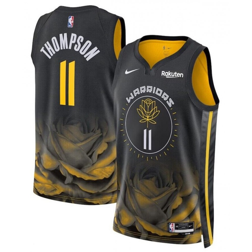 High-Quality Golden State Warriors 11 Black Jersey - Must-Have Jersey