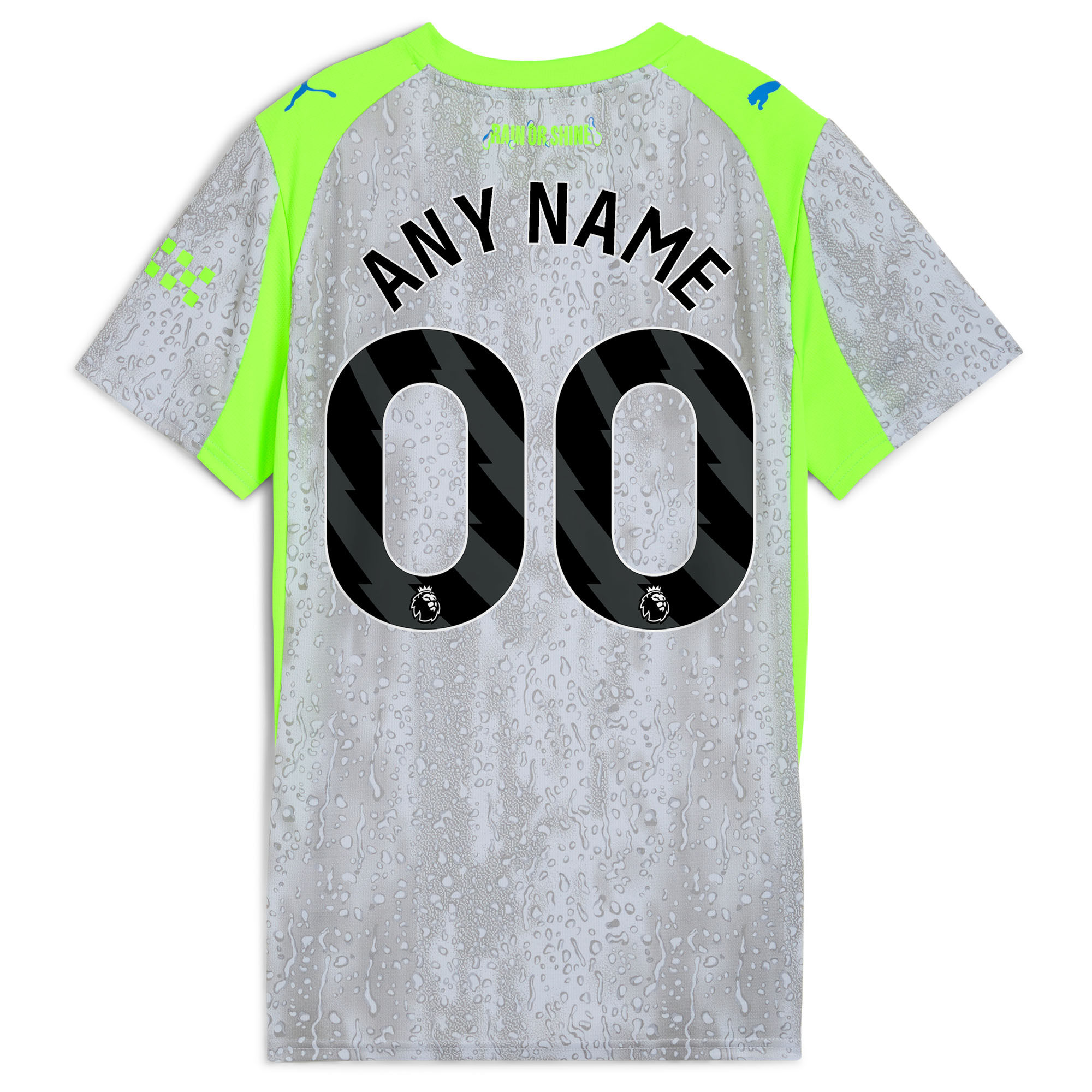 [SJH] Manchester City Women's 2025/26 Third Replica Custom Jersey - Green/Neon Green