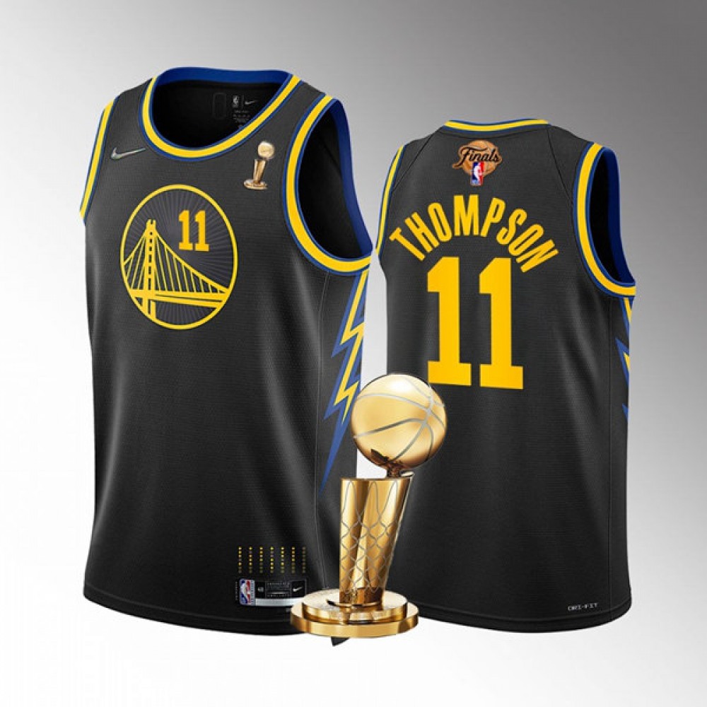 High-Quality Golden State Warriors 11 Black Jersey - Game Day Essential