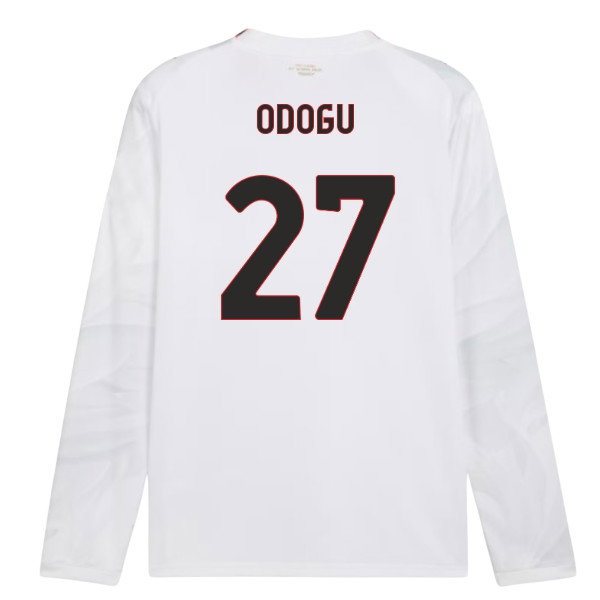 [JED] 2026 2027 AC Milan Long Sleeve Shirt Away Kit (Odogu 27)