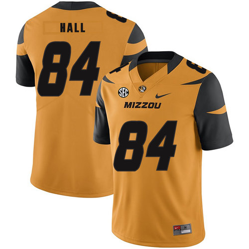 Men's None Gold 2024 away jersey Emanuel Hall #84 embroidered Jersey