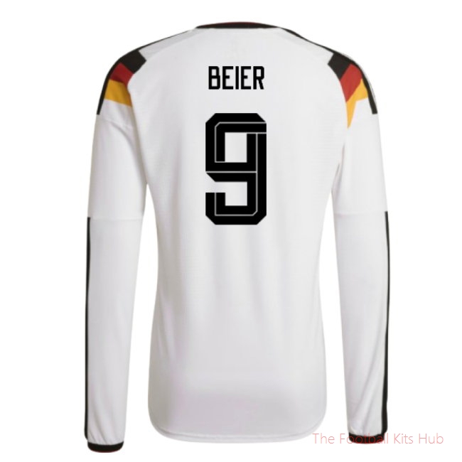 [LK] 2026/27 Germany Authentic Long Sleeve Home Shirt (Beier 9)