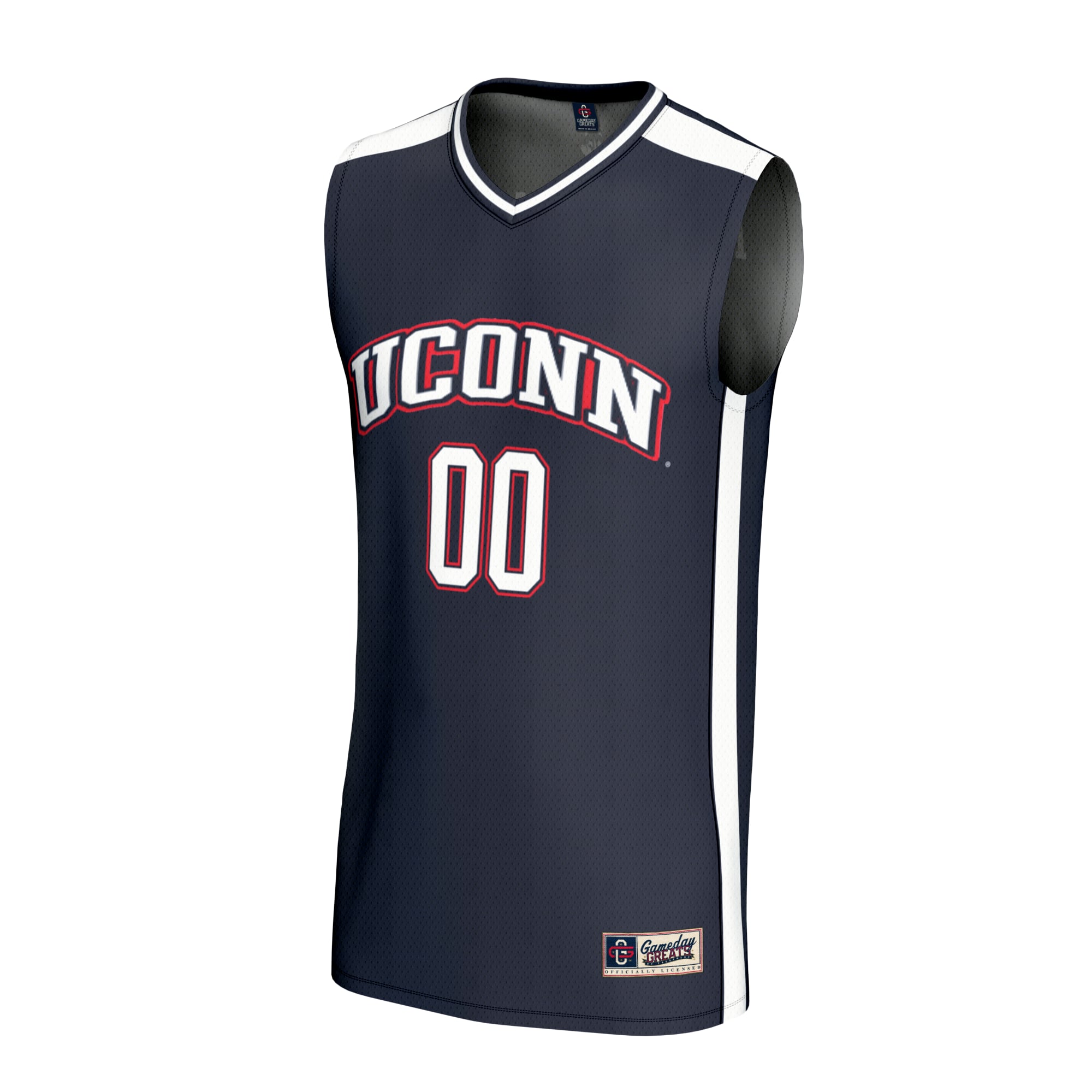 UConn Huskies GameDay Greats Unisex Lightweight Collegiate Men's Basketball NIL Pick-A-Player Fashion Jersey - Navy