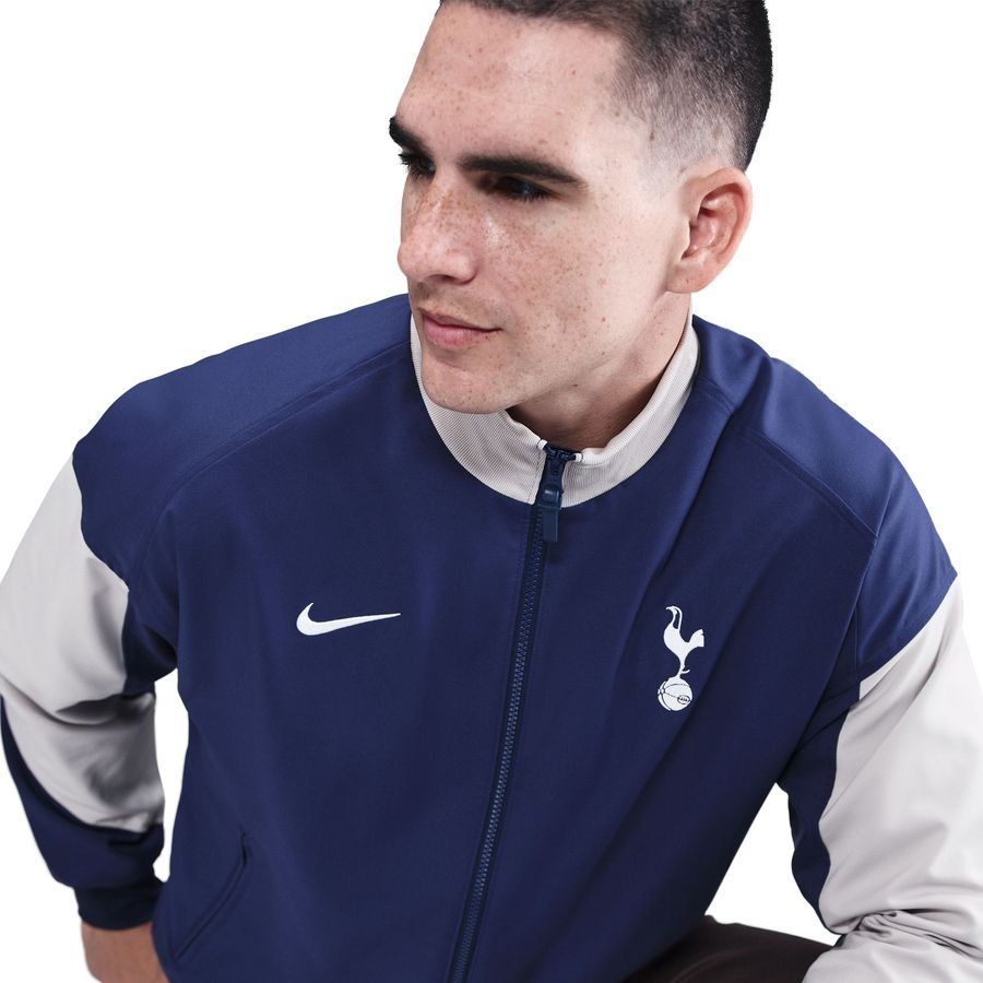 Tottenham Training Travel Jacket Dri Fit Strike Anthem Binary Blue/lig