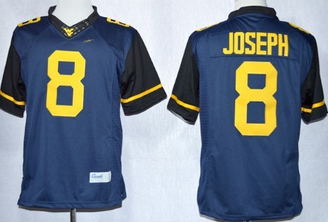Men's None Blue 2013 comfortable Karl Joseph #8 breathable Jersey