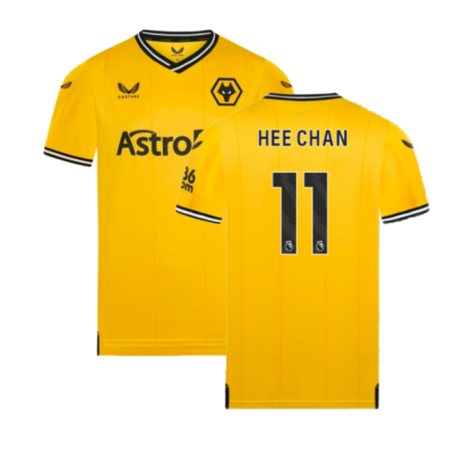 Superior Craftsmanship Wolves Wolves Home Shirt Hee Chan #11 Fresh...