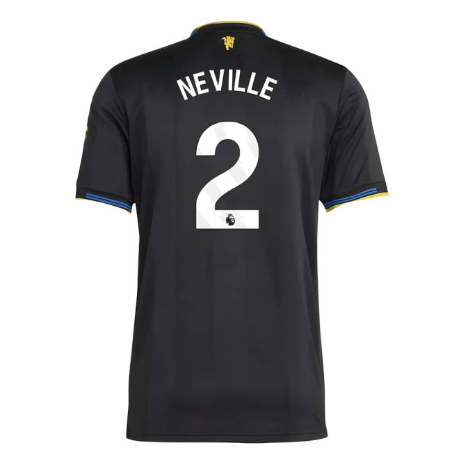 Official Licensed Football Man Utd Authentic Third Shirt Neville #...