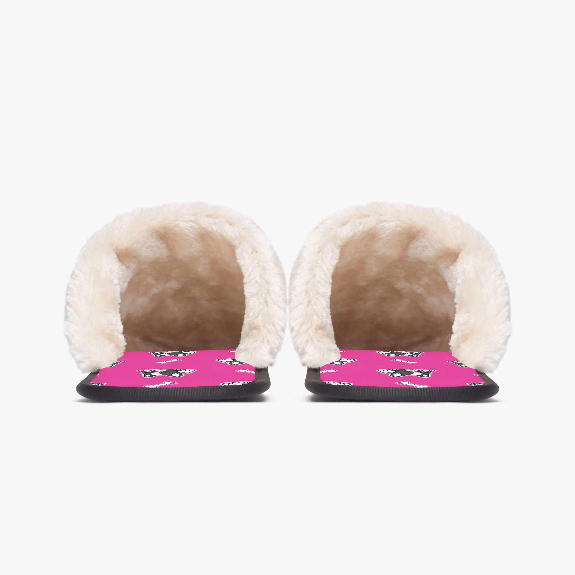 French Bulldog Squishy Cozy Winter Slippers Protective Paw Gear