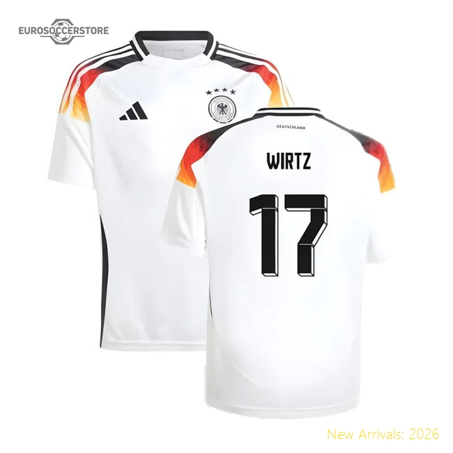 2024-2025 Germany Home Shirt (Kids) (Wirtz 17)