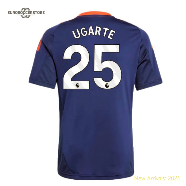 2024-2025 Man Utd Kids Soft Ugarte Jersey Drycell Climacool