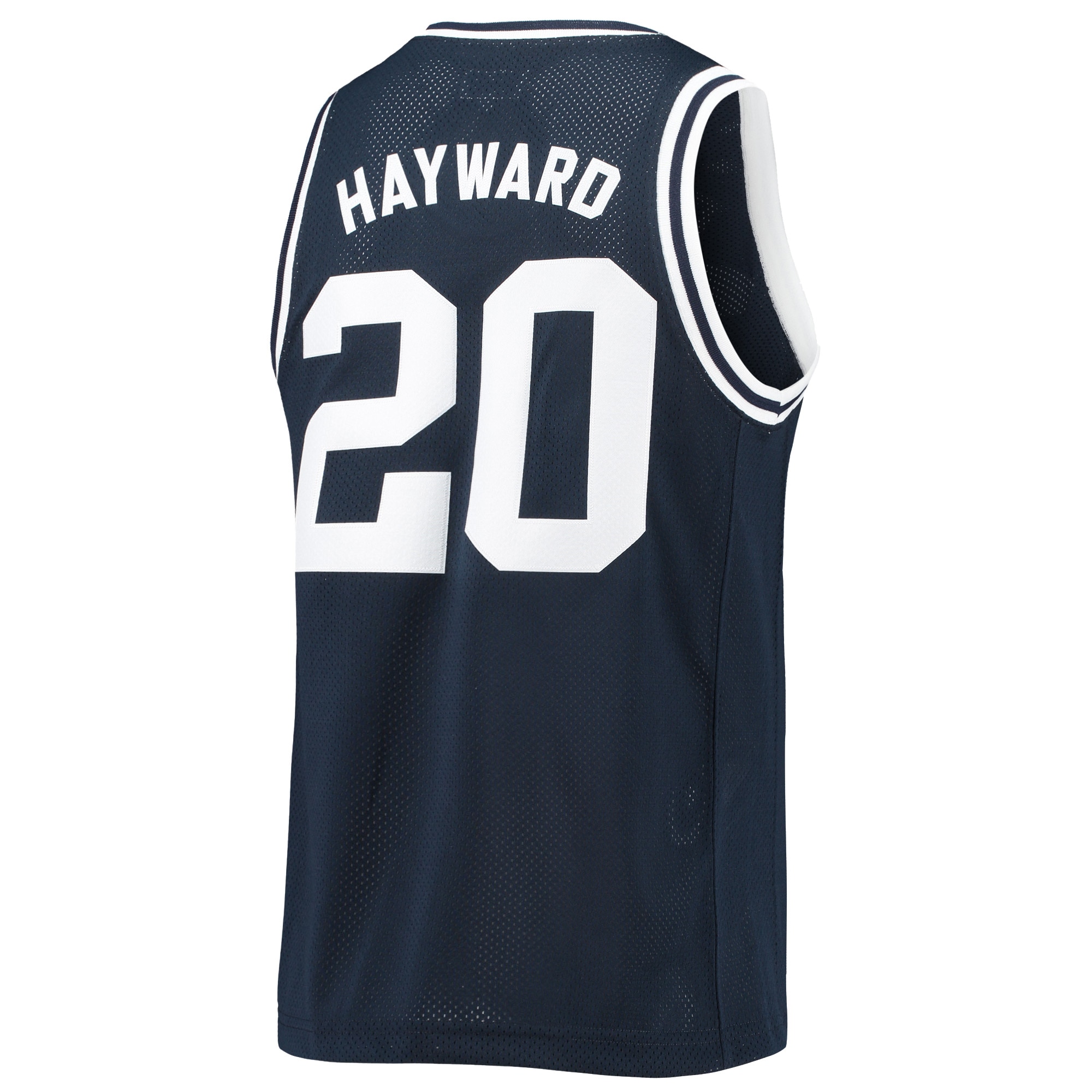 [NJP] Gordon Hayward Butler Bulldogs Original Retro Brand Commemorative Classic Basketball Jersey - Navy