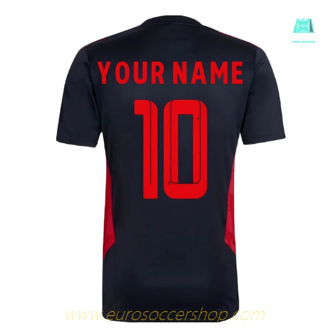 2022-2023 Bayern Munich Training Shirt (Black) (Your Name)