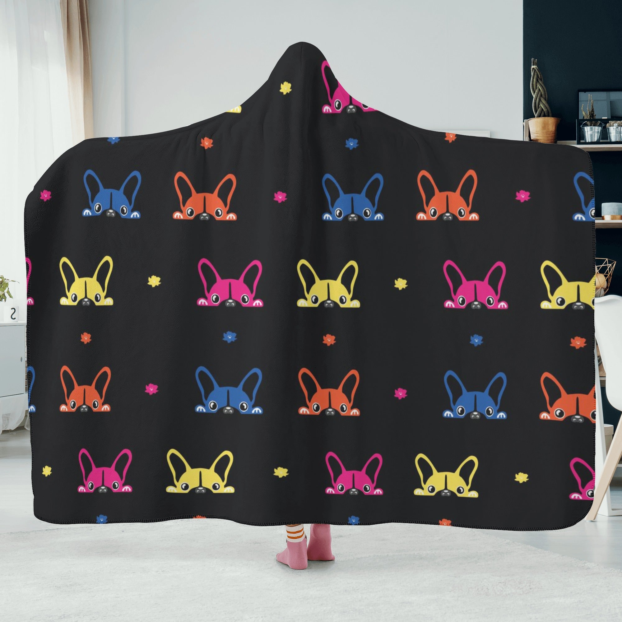 Trendy Stylish Ozzy - Premium Hooded Blanket For Dog Lovers