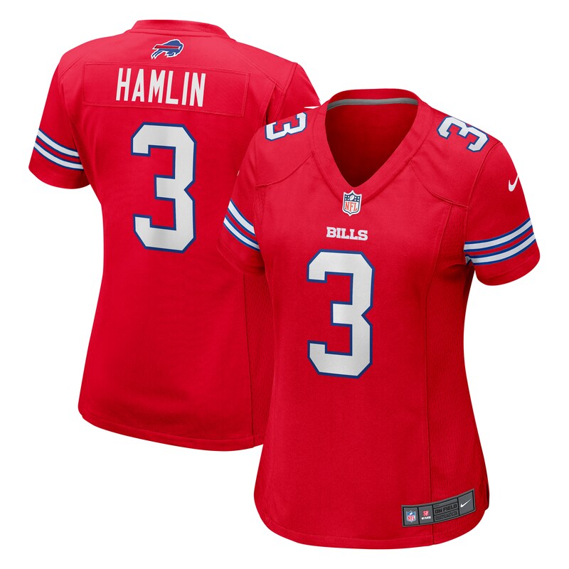 None Damar Hamlin BUF Bills Powerful Game-Ready Jersey Football Appare