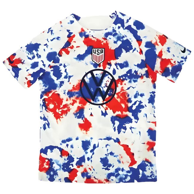 Top-Tier Performance-Driven 2022-2023 Usa Pre-Match Training Shirt