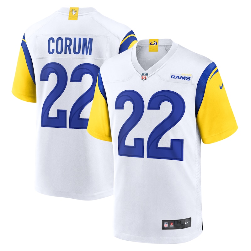 None Blake Corum LA Rams Championship High-Quality Jersey Game Day Wea