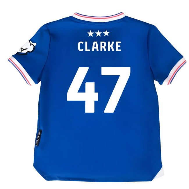 2025-2026 Ipswich Town Home Mini Kit (Clarke 47) | Classic Style
