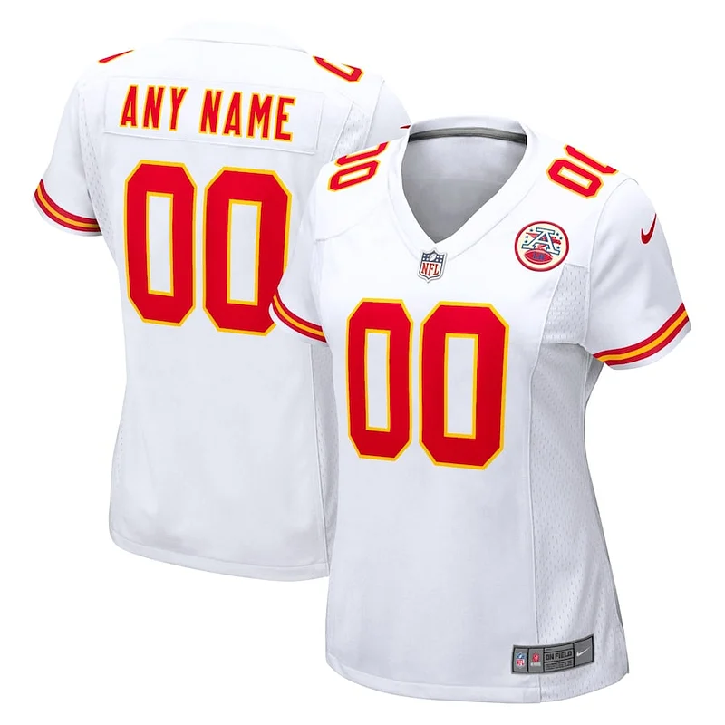 Kansas City Chiefs Game NFL Jersey - White | Premium Football Apparel