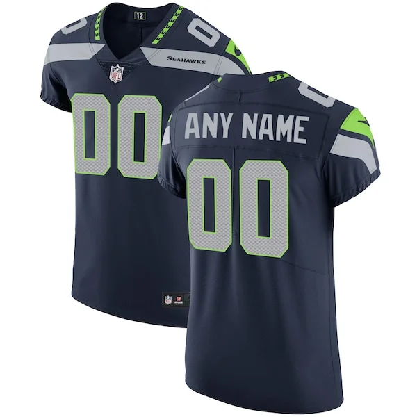 Seattle Seahawks Elite NFL Jersey - Navy | Authentic Football Apparel
