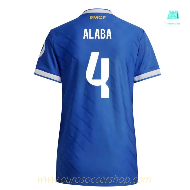 2025-2026 Real Madrid Authentic Third Shirt (Womens) (Alaba 4)