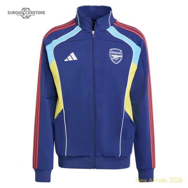 Premium 2025-2026 Arsenal Ubp Track Top (victory Blue) - Premium