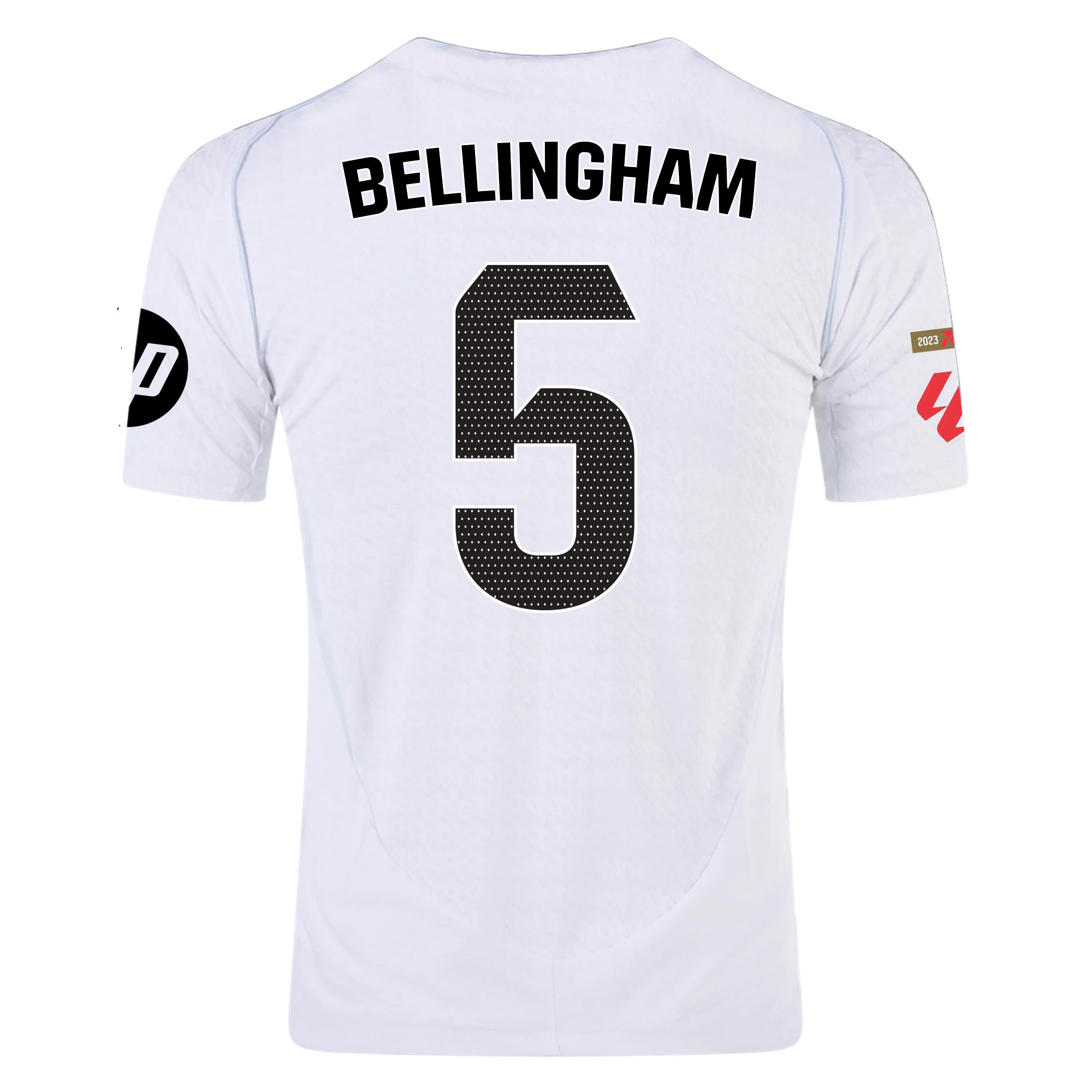 Real Madrid Patches 2024-2025 La  Home Jersey – Authentic Shirt