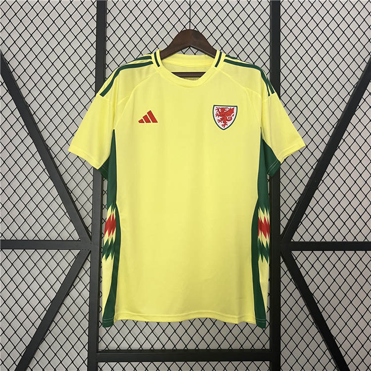 Match Quality UEFA Euro 2024 Wales Football Shirt Away Soccer Jersey
