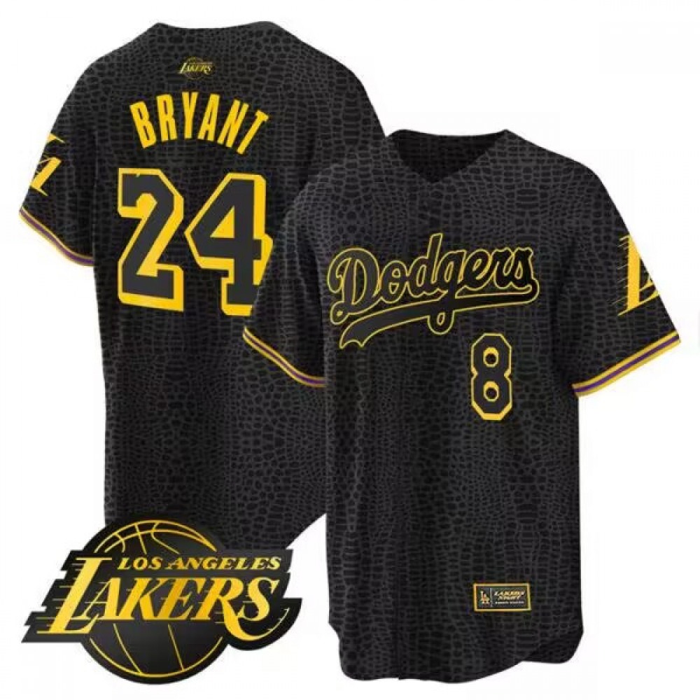 Collector's Item Vintage Men's Lakers #8 Back Black Basketball Jersey