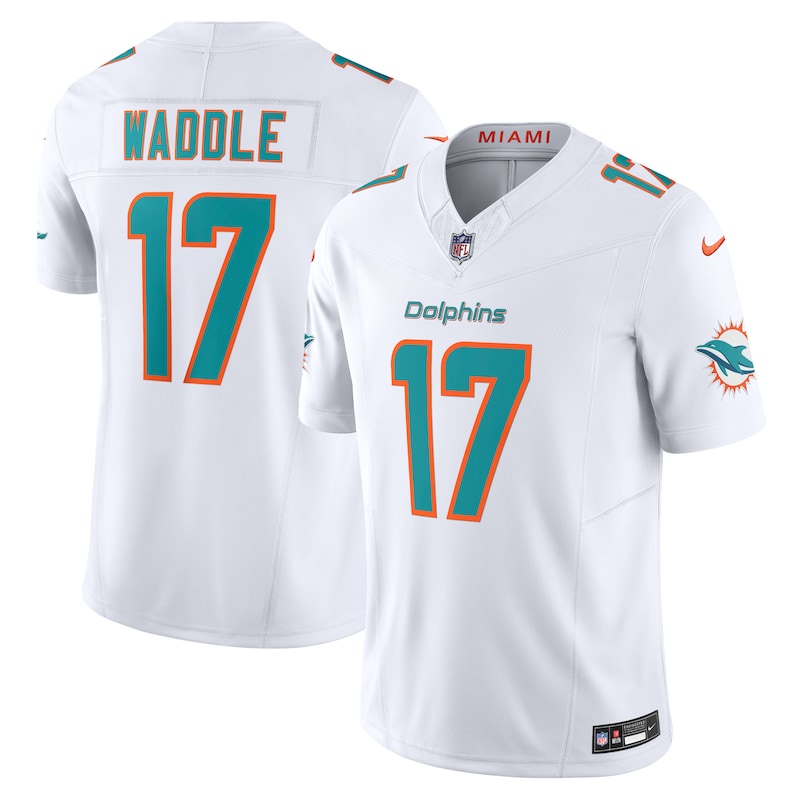 None Jaylen Waddle MIA Dolphins Bold Professional Jersey Football Appa