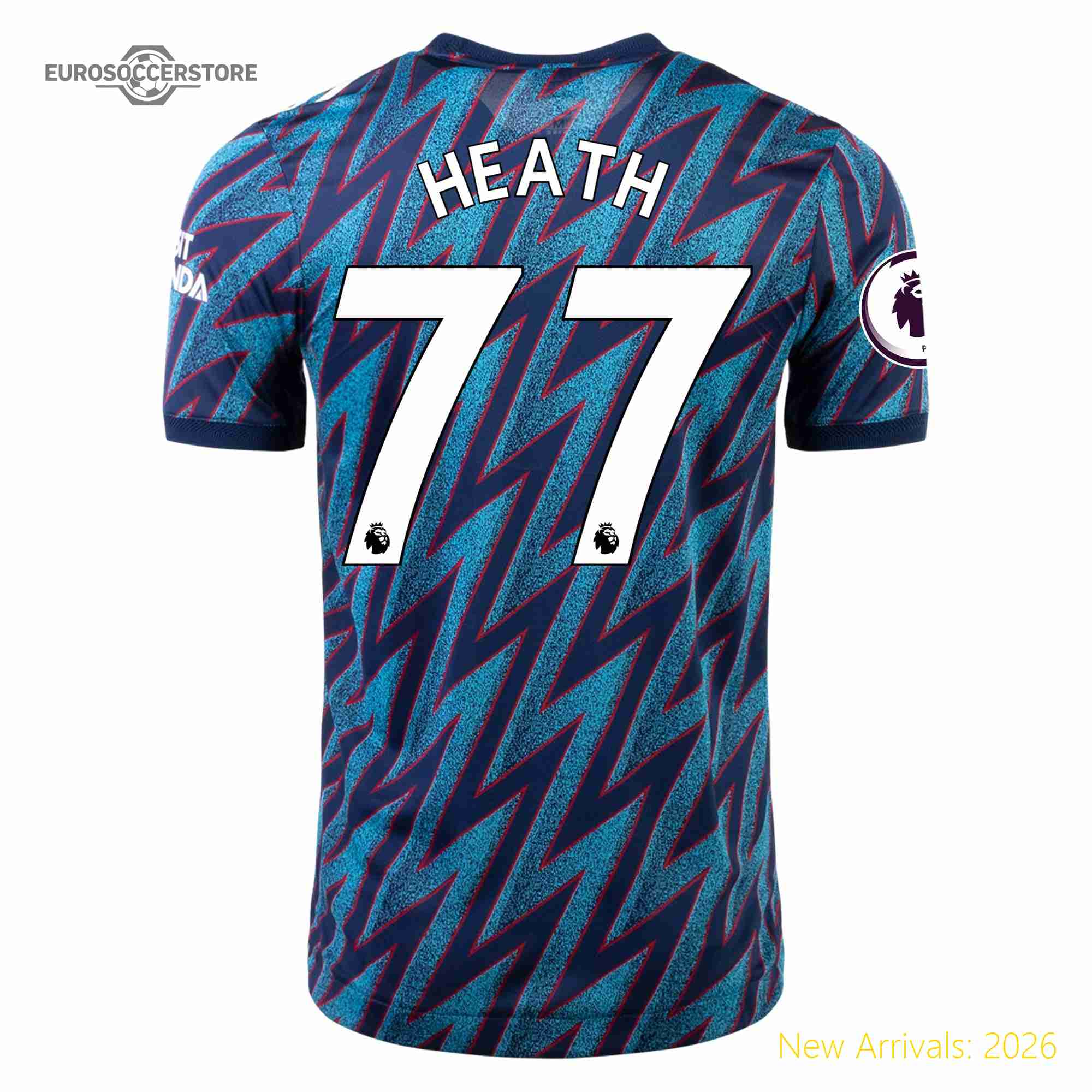 Iconic Design Adult Top-grade Ars Club Legend Unknown Jersey 2021