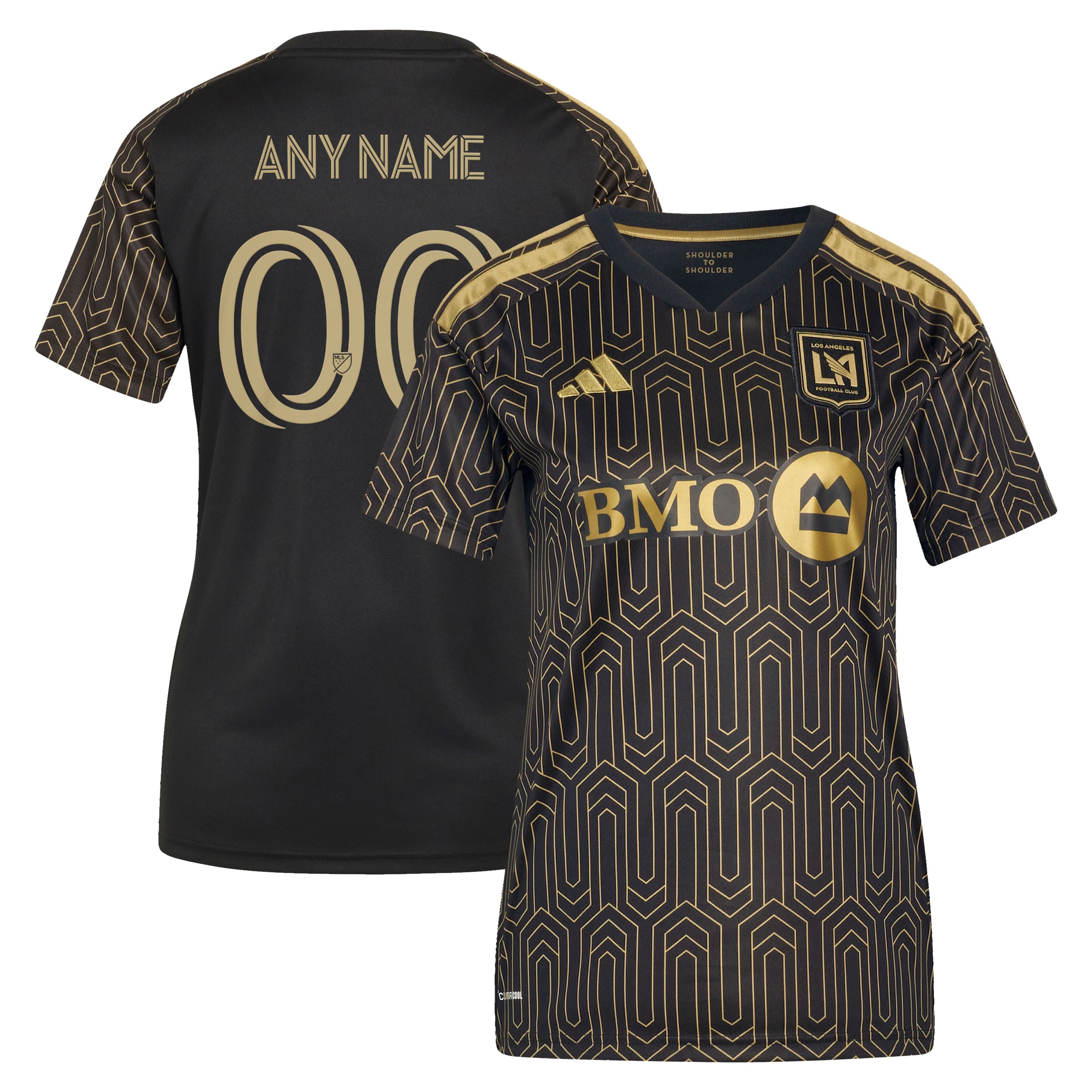 [JED] Youth LAFC Women's 2026 Primary Kit Replica Custom Jersey - Black