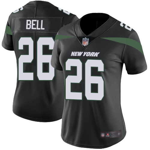 NFL Y J Jets Le＊Veon Bell #26 Black Limited Game Jersey - Premium