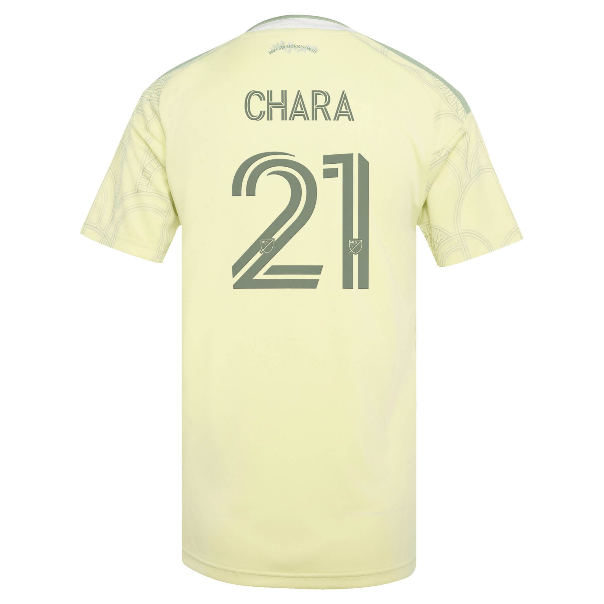 [ESK] Diego Chara Portland Timbers Women's 2026 Civic Stadium Kit Replica Jersey - Yellow