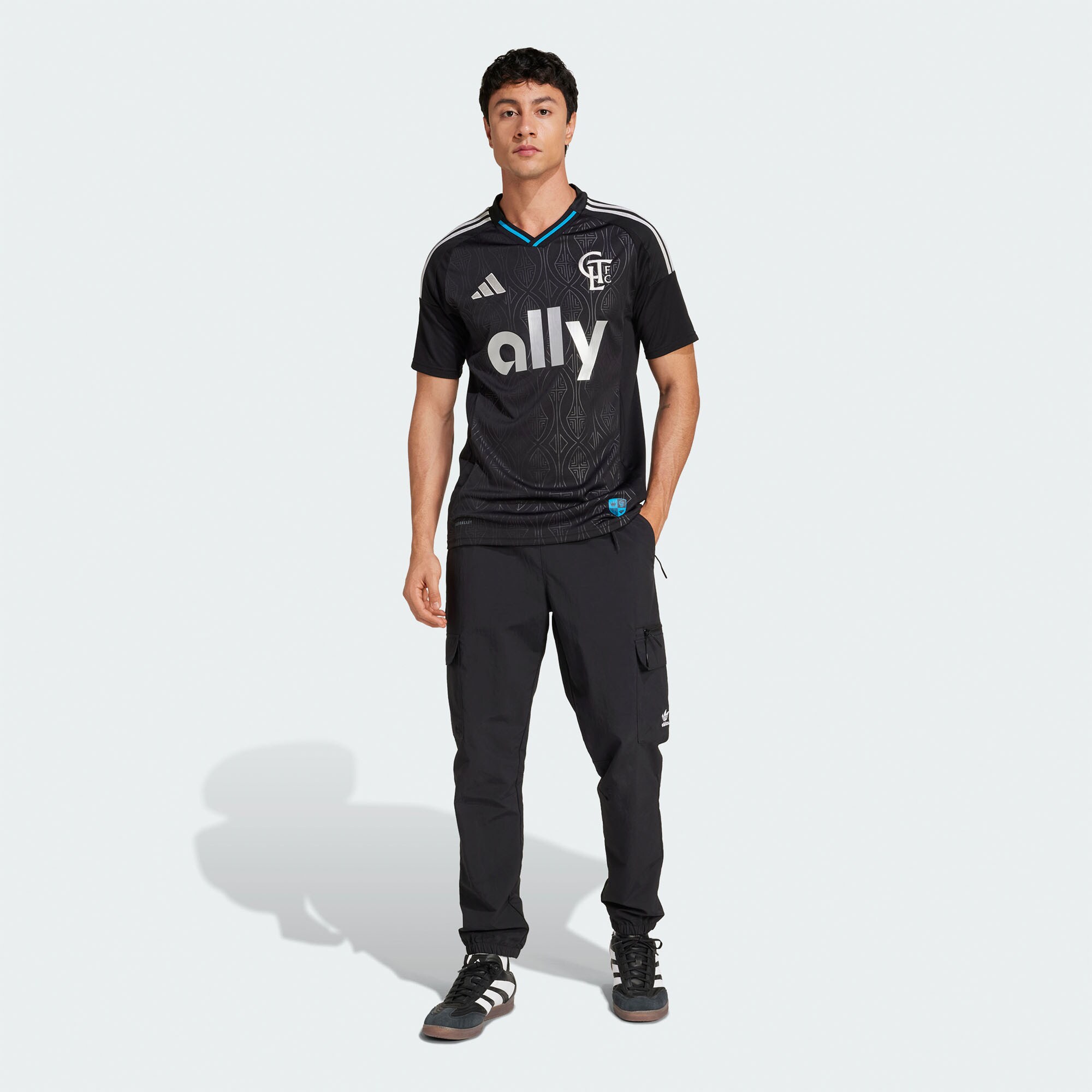 [SJH] Charlotte FC 2025 Fortress Kit Replica Jersey - Black