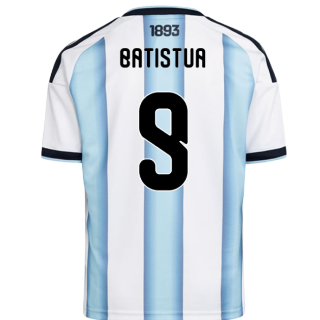 Kids Professional Argentina 2026-2027 Home Jersey (Batistua 9)