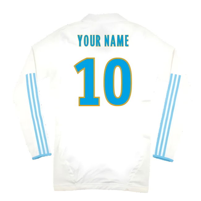 Marseille 2011-12 Player Spec Long Sleeve L football Shirt (Unisex