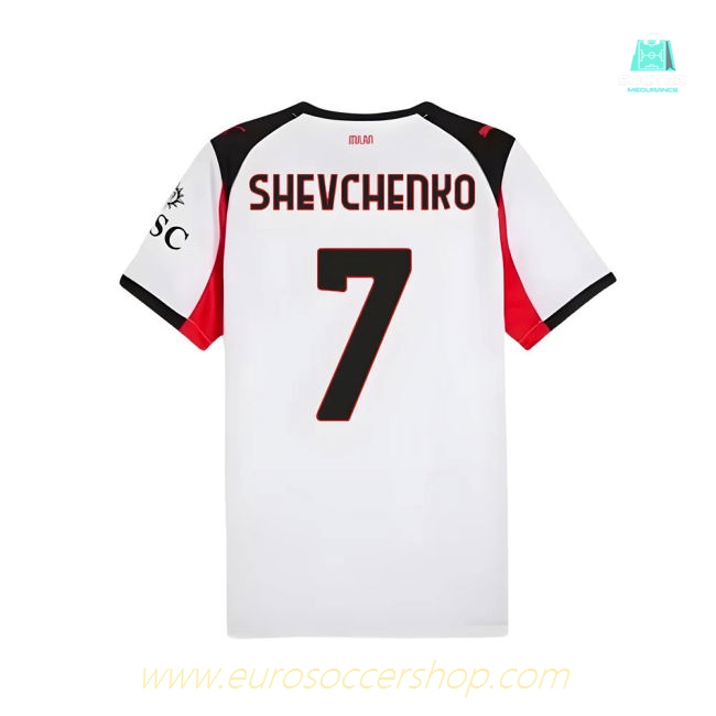 2025-2026 AC Milan Away Shirt (Shevchenko 7)