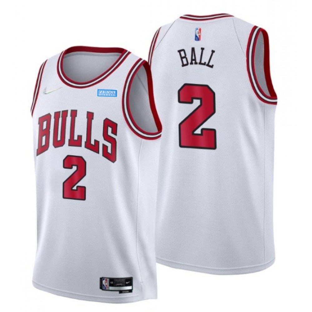 Performance Chicago Bulls 2 Jersey White - NBA Collection