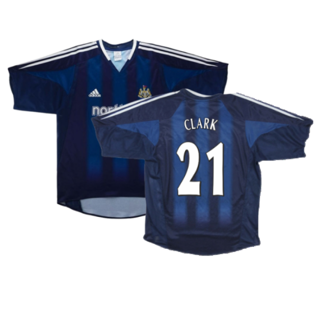 Newcastle United 2004-05 Away Jersey ((Excellent) S) (Clark 21)