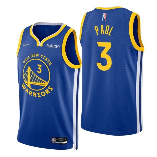 Top-Grade Warriors #3 Chris Paul 2021 75th NBA Swingman Jersey Green