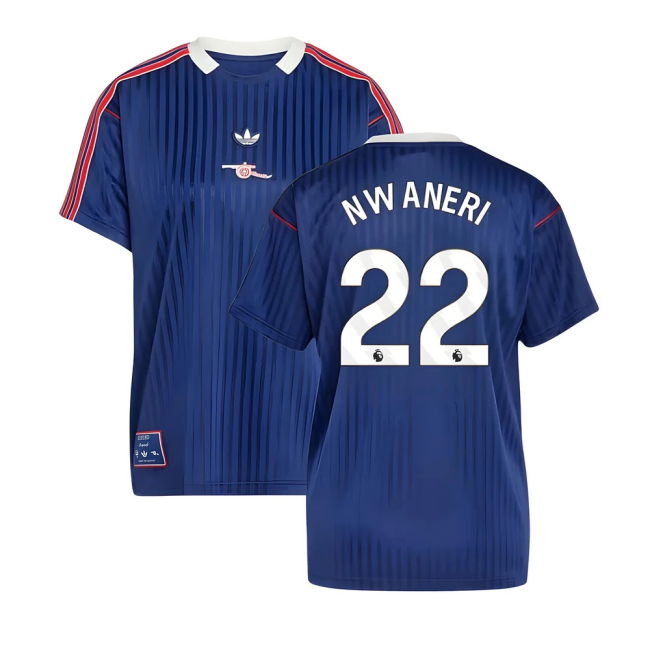 Arsenal Terrace Icons Shirt (Navy) (Nwaneri 22)